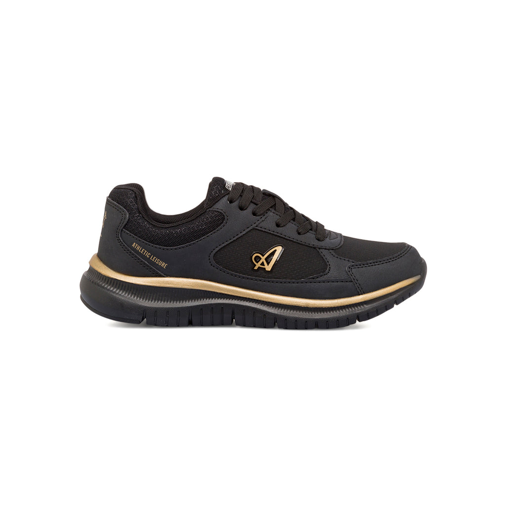 Scarpe da ginnastica nere da donna con soletta memory comfort Australian Active