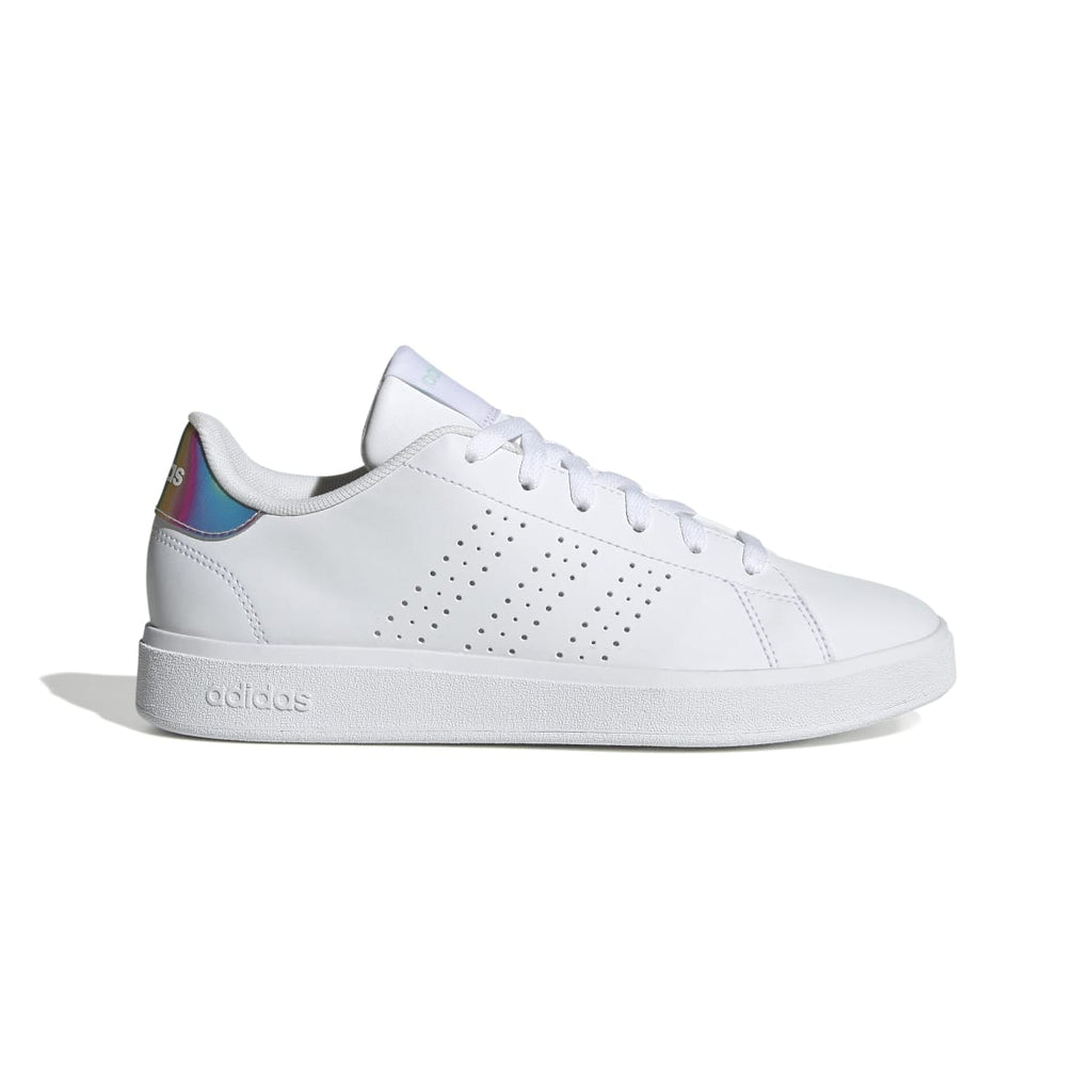 Sneakers casual da donna bianche con logo adidas Advantage base 2.0