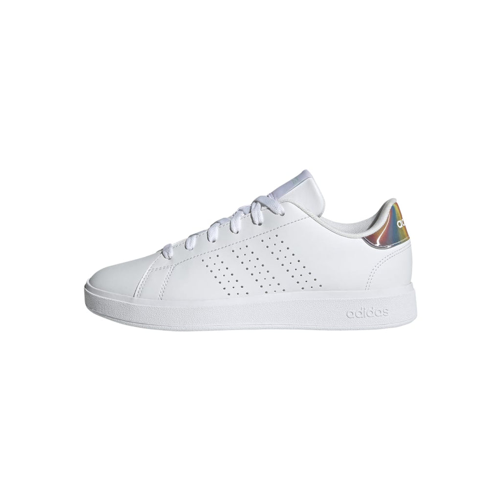 Sneakers casual da donna bianche con logo adidas Advantage base 2.0