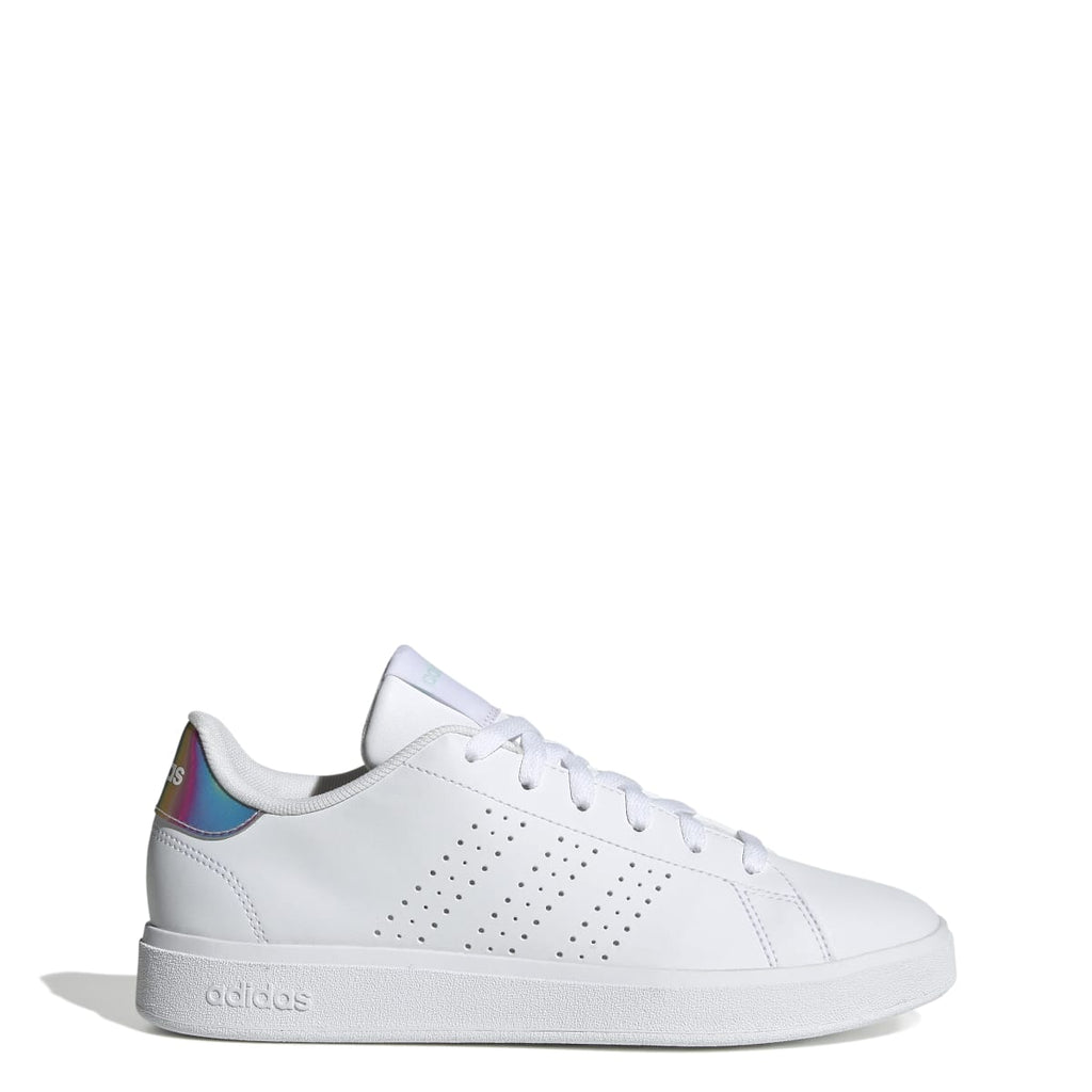 Sneakers casual da donna bianche con logo adidas Advantage base 2.0