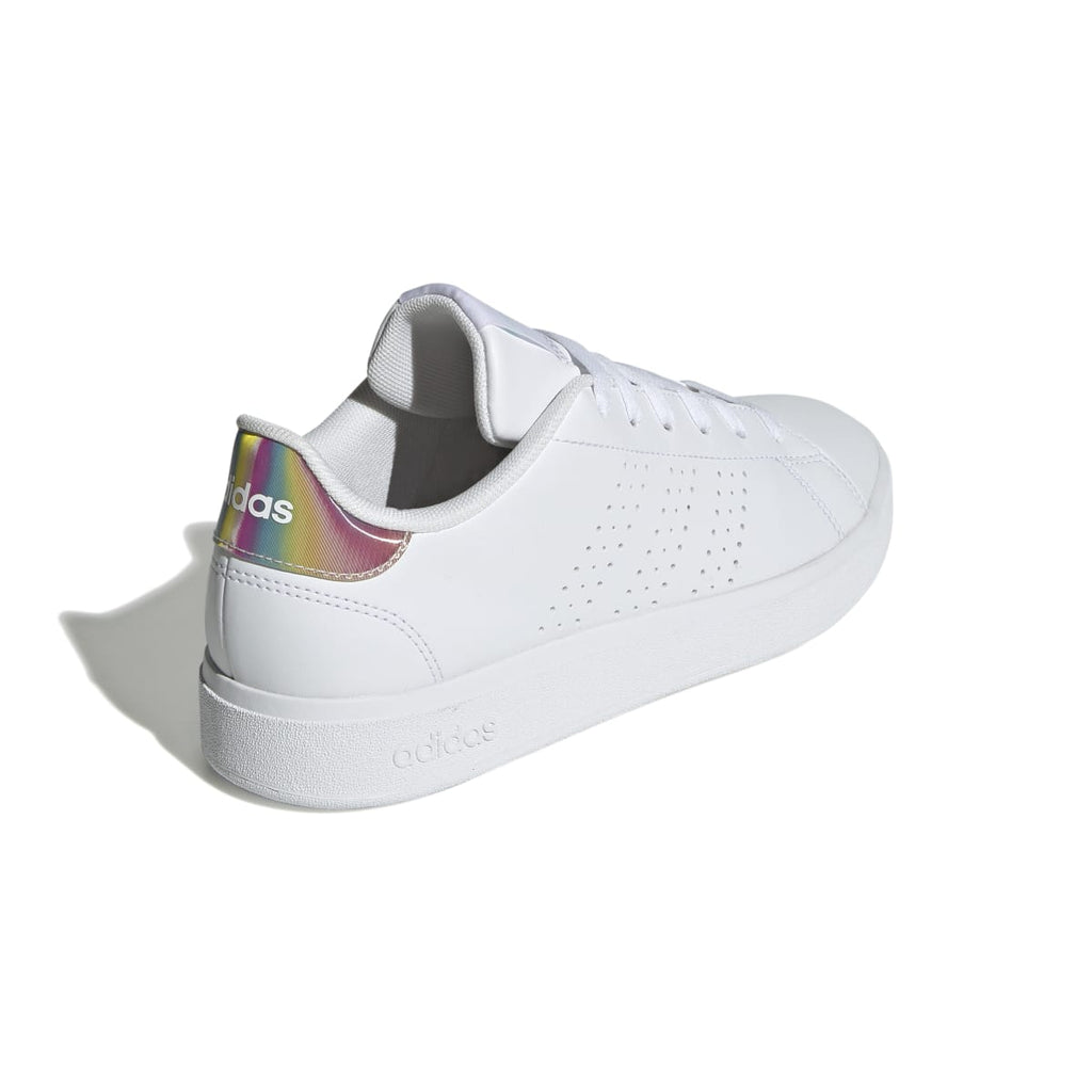 Sneakers casual da donna bianche con logo adidas Advantage base 2.0
