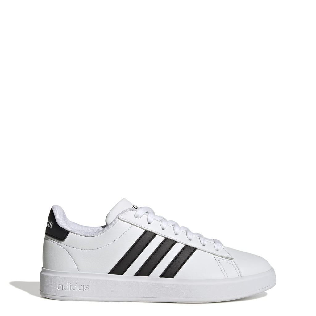 Sneakers casual da donna bianche con logo adidas Grand Court