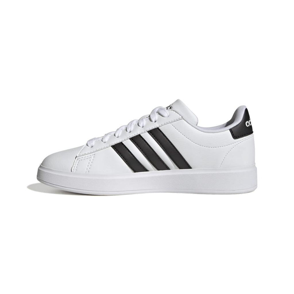 Sneakers casual da donna bianche con logo adidas Grand Court