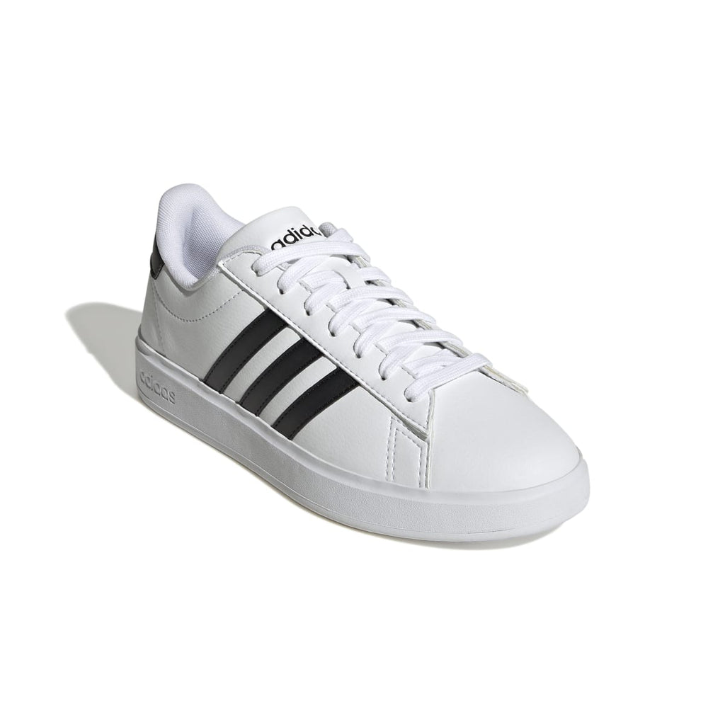 Sneakers casual da donna bianche con logo adidas Grand Court