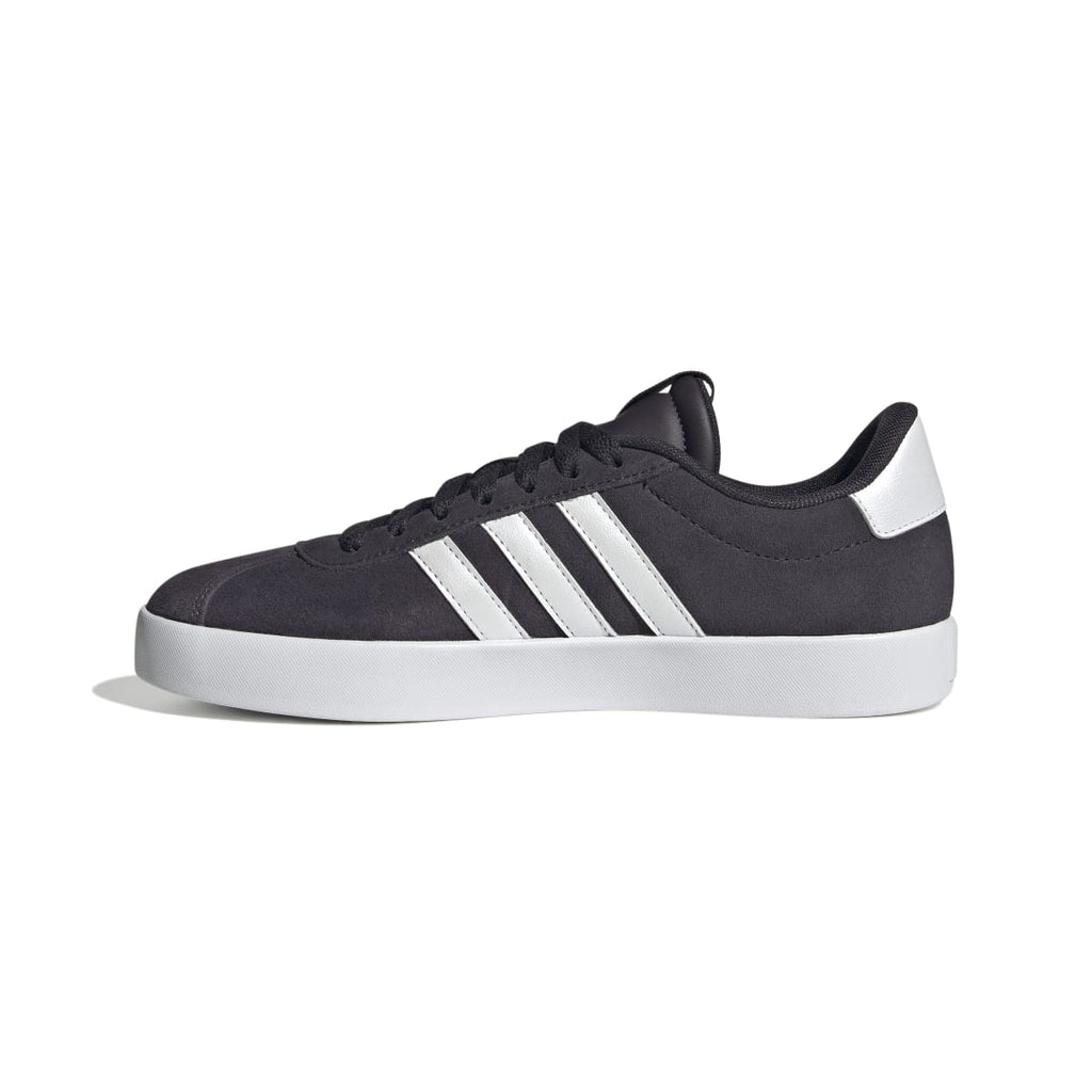 Sneakers da donna viola in pelle scamosciata adidas VL Court 3.0