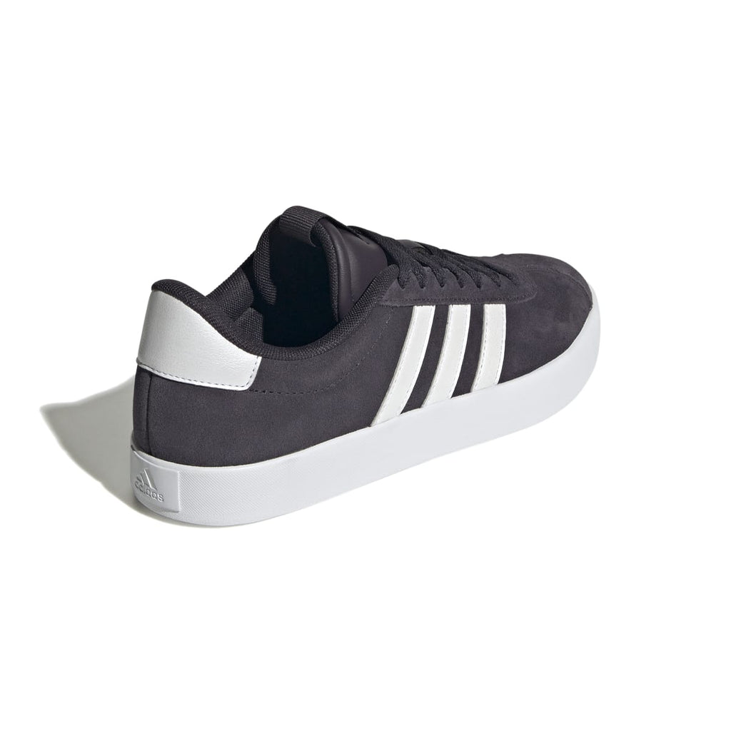 Sneakers da donna viola in pelle scamosciata adidas VL Court 3.0