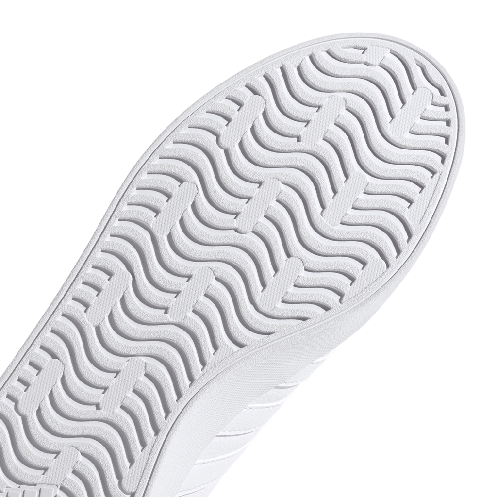 Sneakers da donna bianche con dettagli effetto scamosciato adidas VL Court 3.0