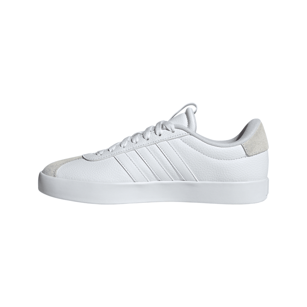 Sneakers da donna bianche con dettagli effetto scamosciato adidas VL Court 3.0