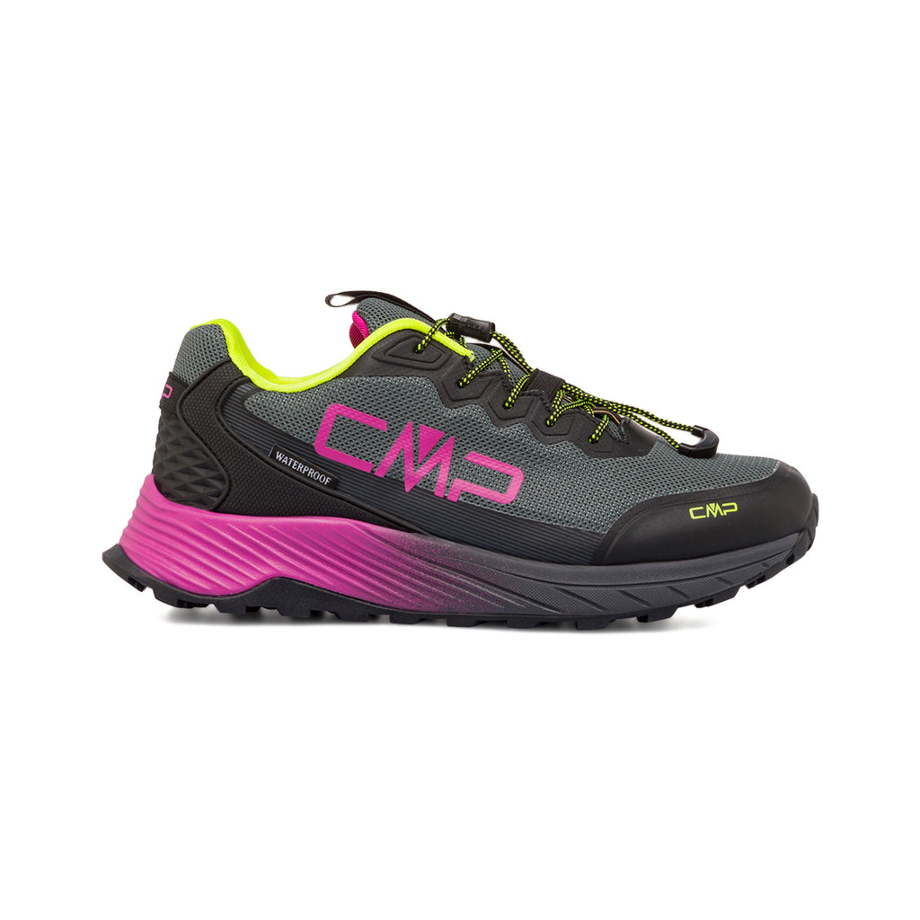Scarpe da Trail running da Donna Grigie con dettagli rosa CMP Phelyx