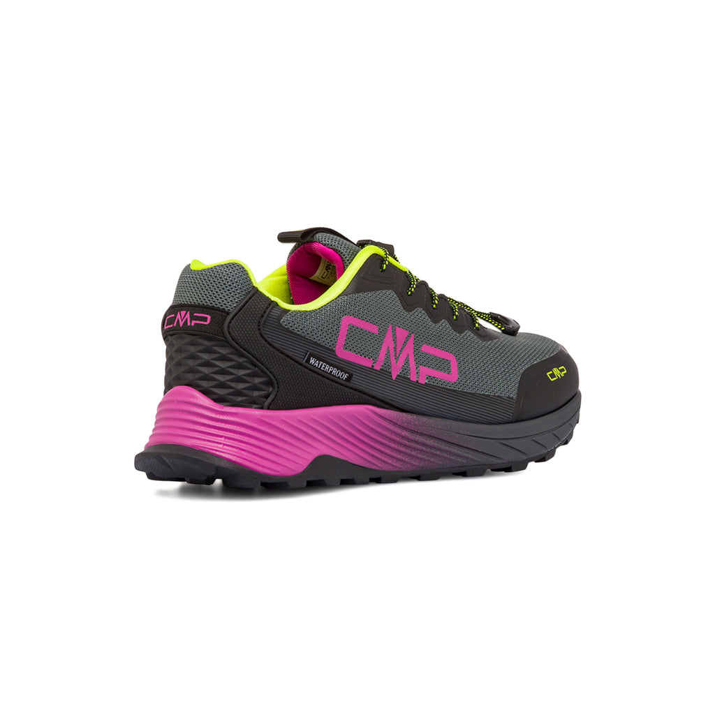 Scarpe da Trail running da Donna Grigie con dettagli rosa CMP Phelyx