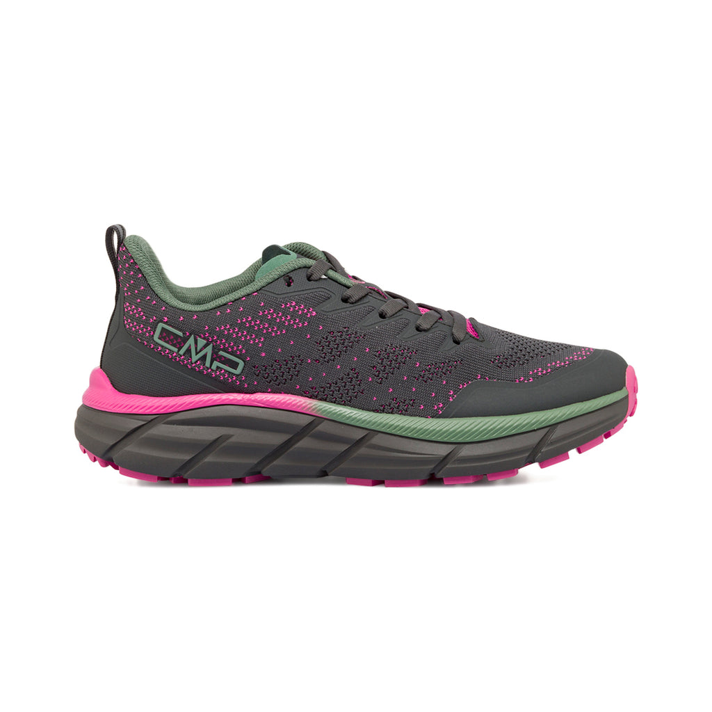 Scarpe da Trail running Grigie da Donna con dettagli rosa CMP Rahmsy