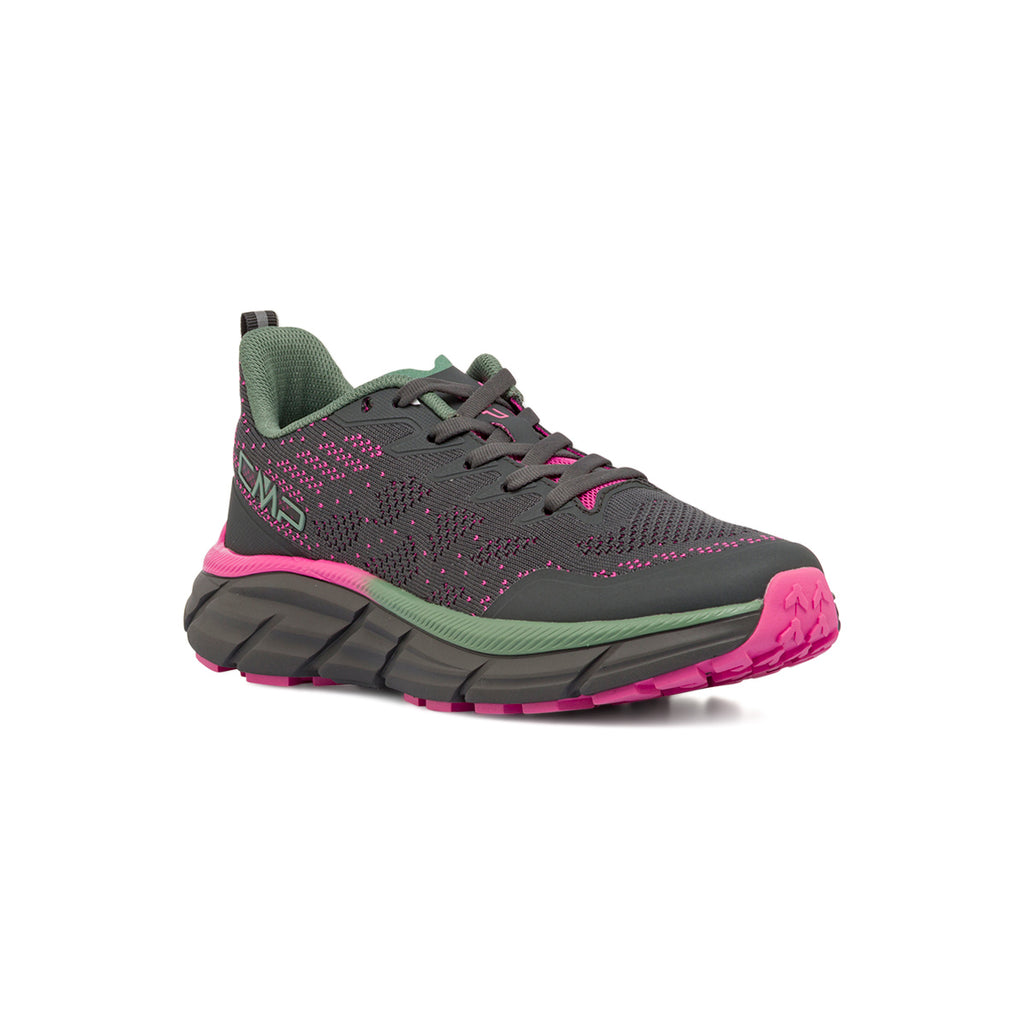 Scarpe da Trail running Grigie da Donna con dettagli rosa CMP Rahmsy