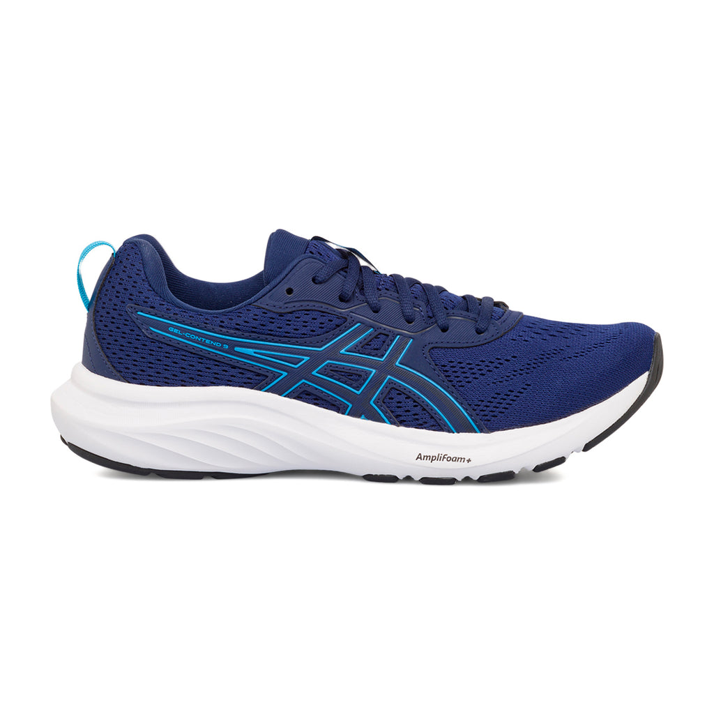 Scarpe da running blu da uomo Asics Gel-Contend 9