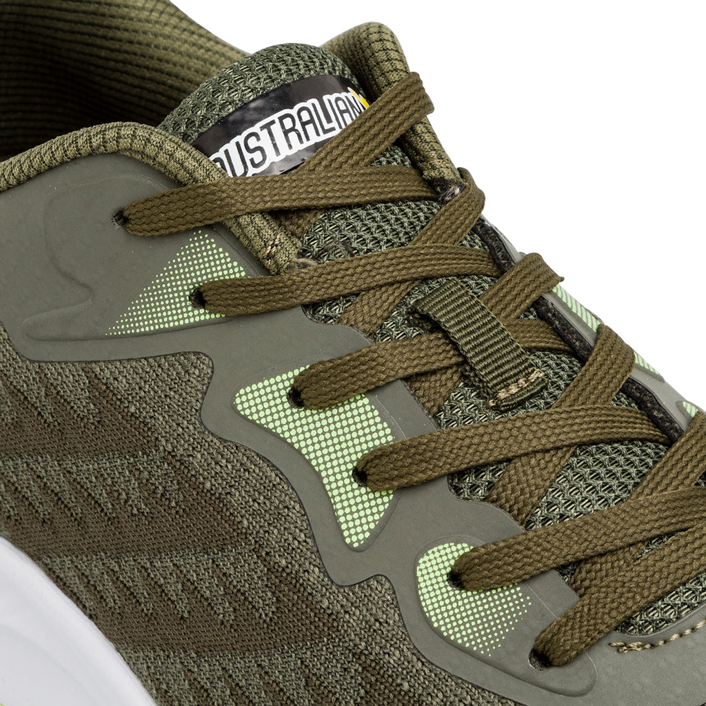 Scarpe da ginnastica verde militare da uomo Australian