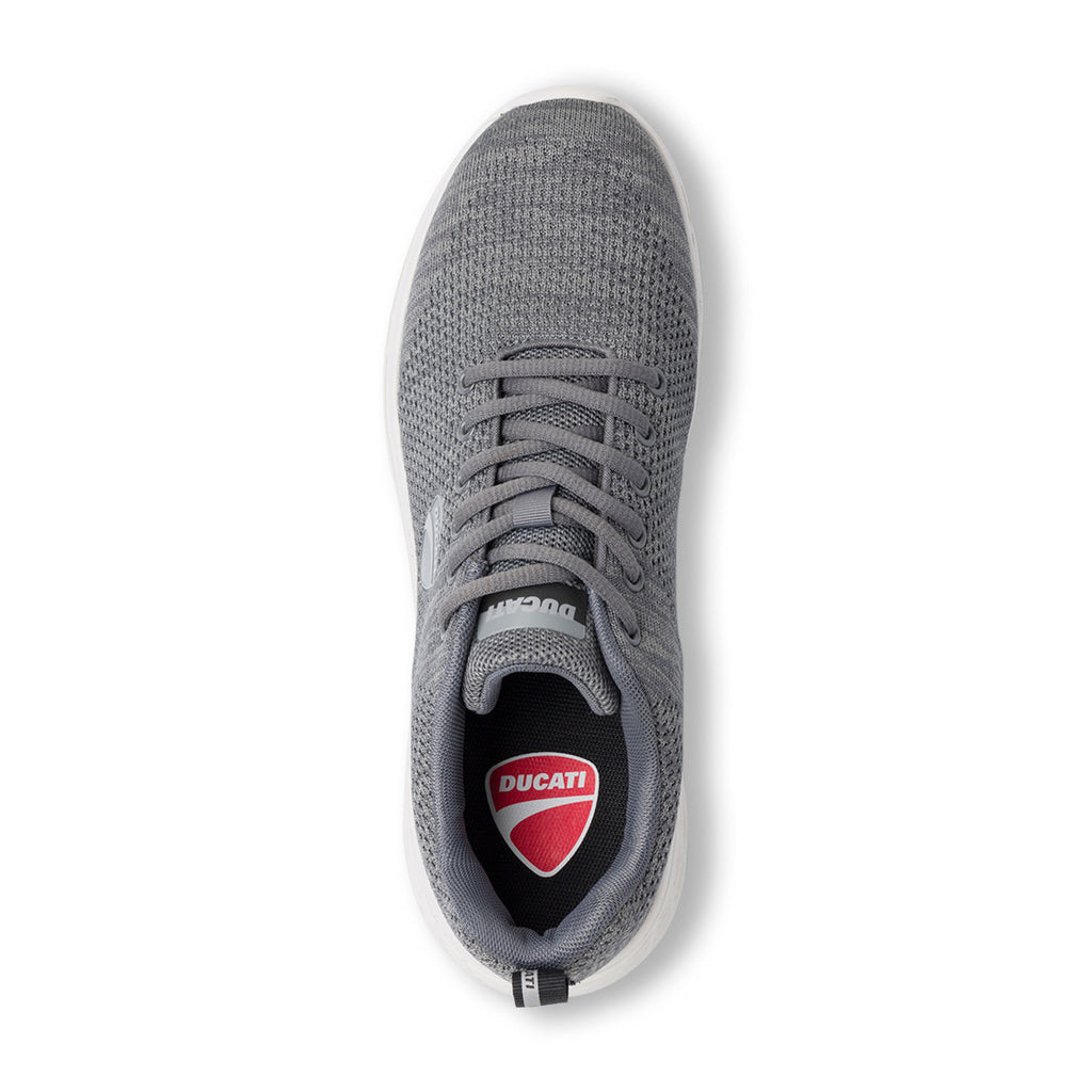 Sneakers grigie da uomo con logo Ducati Levante 4