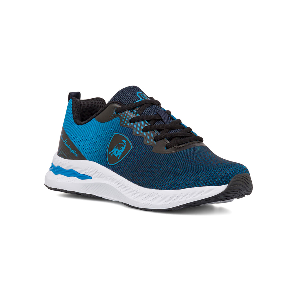 Sneakers blu e azzurre da uomo Tonino Lamborghini Luxesprint