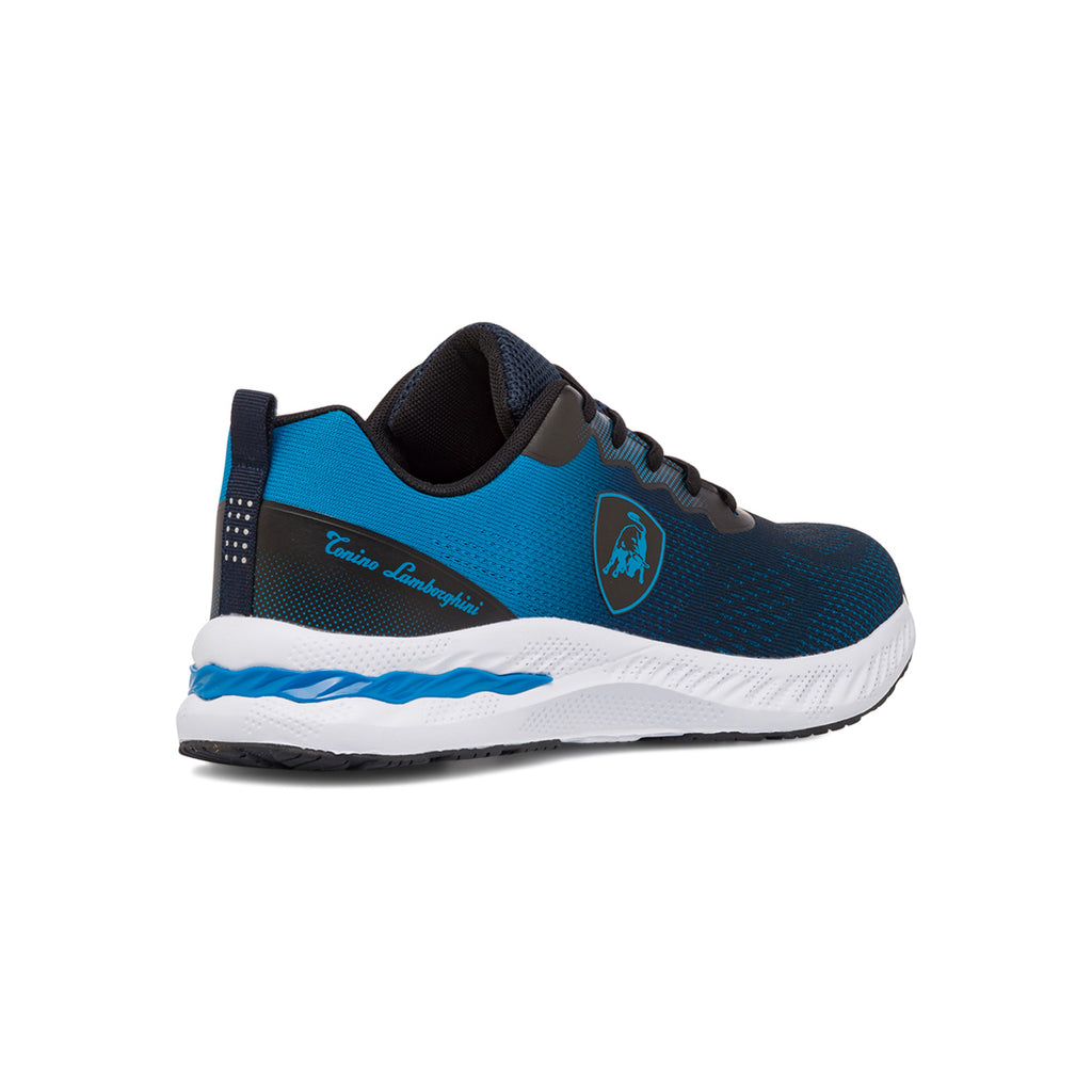 Sneakers blu e azzurre da uomo Tonino Lamborghini Luxesprint