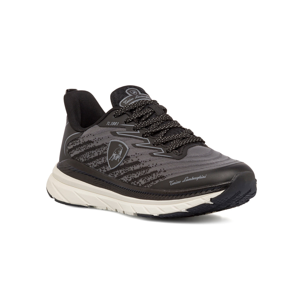 Sneakers grigie e nere da uomo Tonino Lamborghini Raptorkick