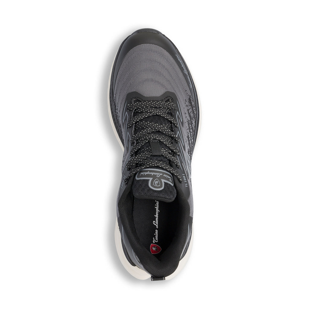 Sneakers grigie e nere da uomo Tonino Lamborghini Raptorkick
