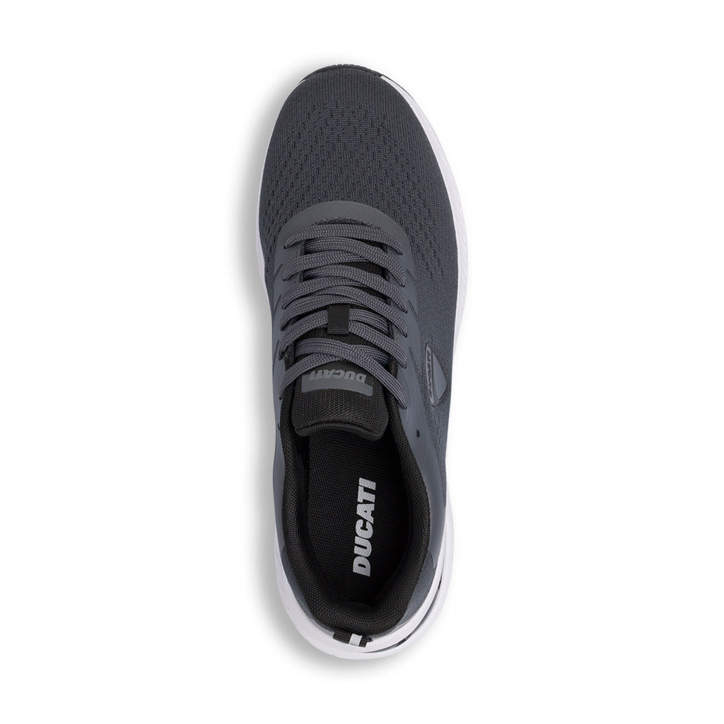 Scarpe sportive da uomo Ducati grigie con suola ammortizzata