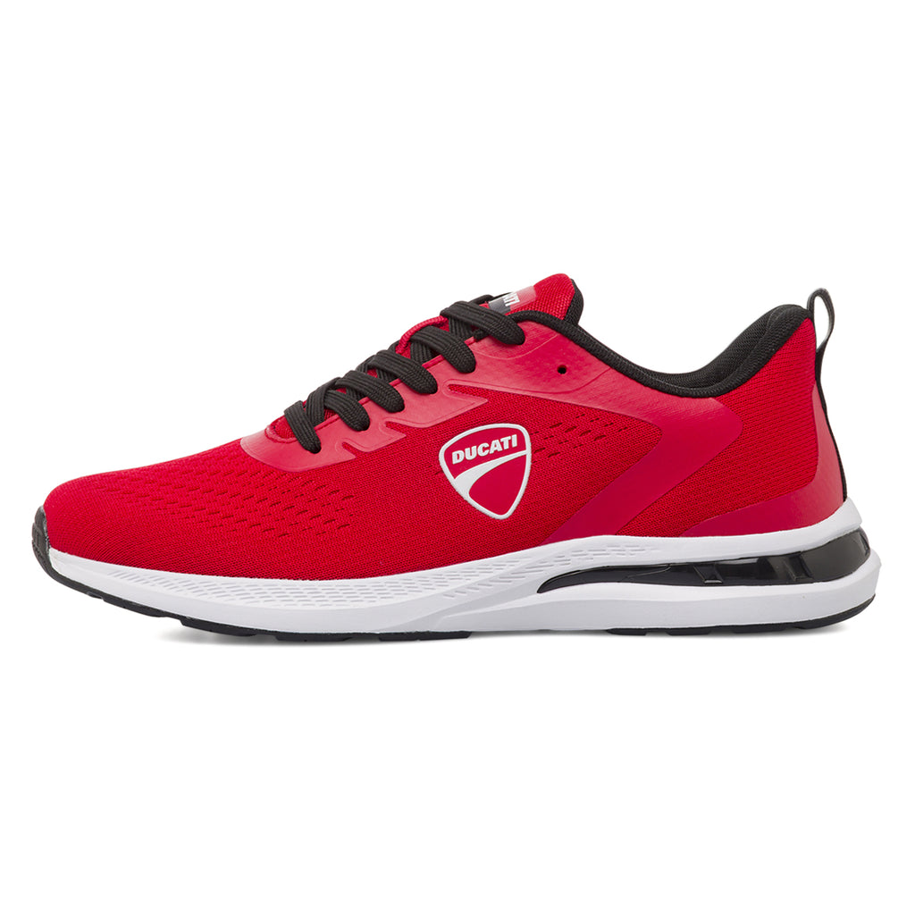Sneakers rosse con ammortizzazione ad aria da Uomo Ducati