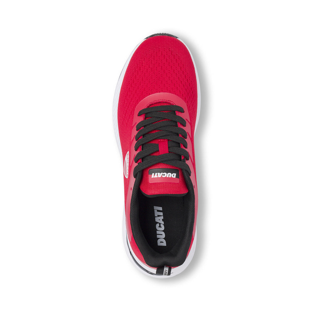 Sneakers rosse con ammortizzazione ad aria da Uomo Ducati