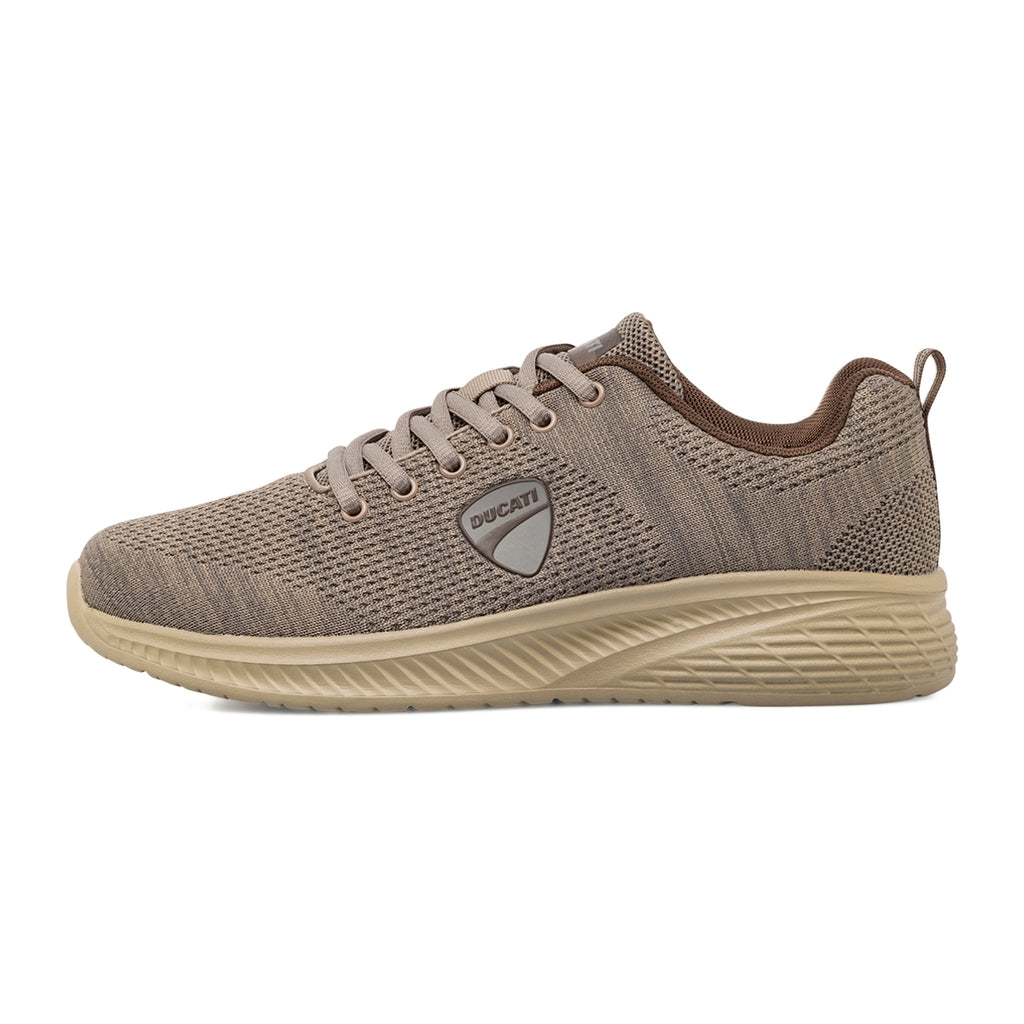 Sneakers taupe in tessuto mesh da Uomo Ducati