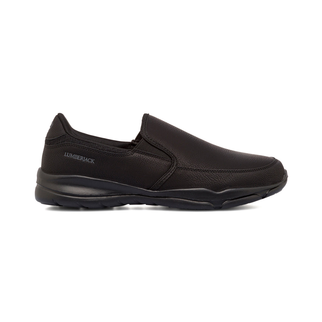 Sneakers slip-on da uomo nere Lumberjack Agatha