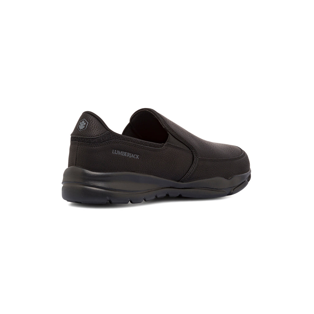 Sneakers slip-on da uomo nere Lumberjack Agatha