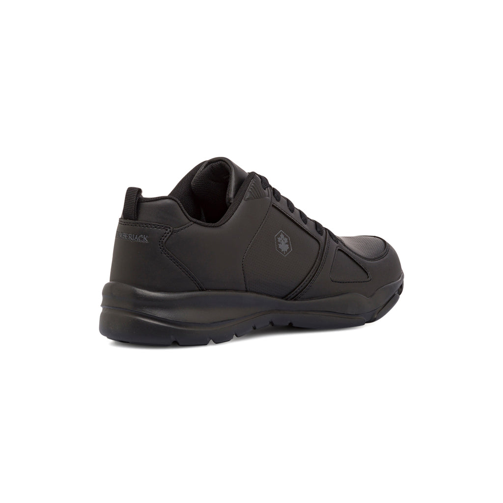 Sneakers da uomo nere con logo Lumberjack Agatha