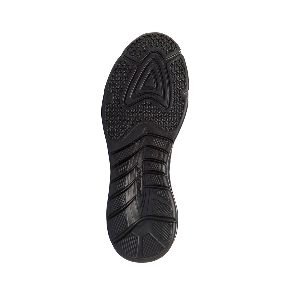 Sneakers da uomo nere con logo Lumberjack Agatha