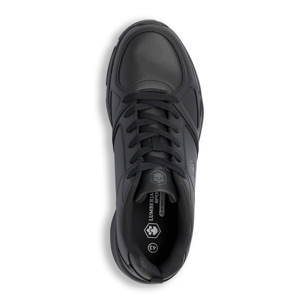 Sneakers da uomo nere con logo Lumberjack Agatha