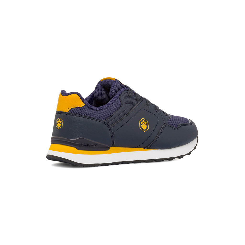 Sneakers casual da uomo blu Lumberjack Athos