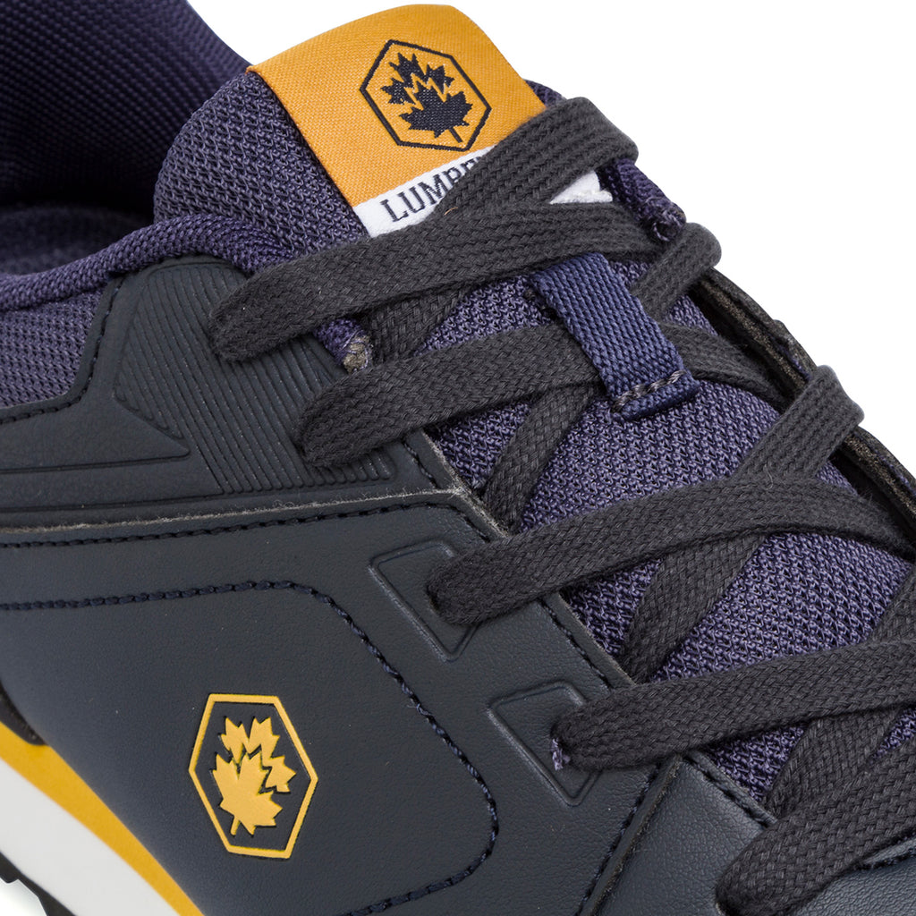 Sneakers casual da uomo blu Lumberjack Athos