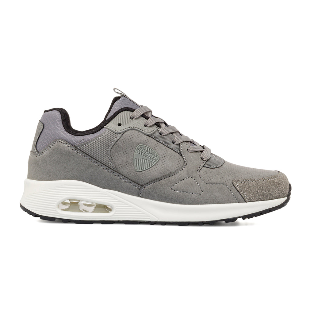 Sneakers grigie da Uomo con ammortizzazione ad aria Ducati