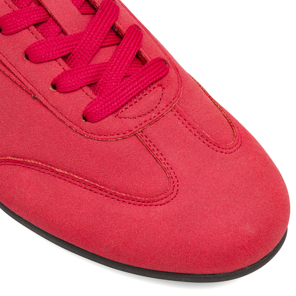 Sneakers rosse effetto scamosciato da Uomo Ducati