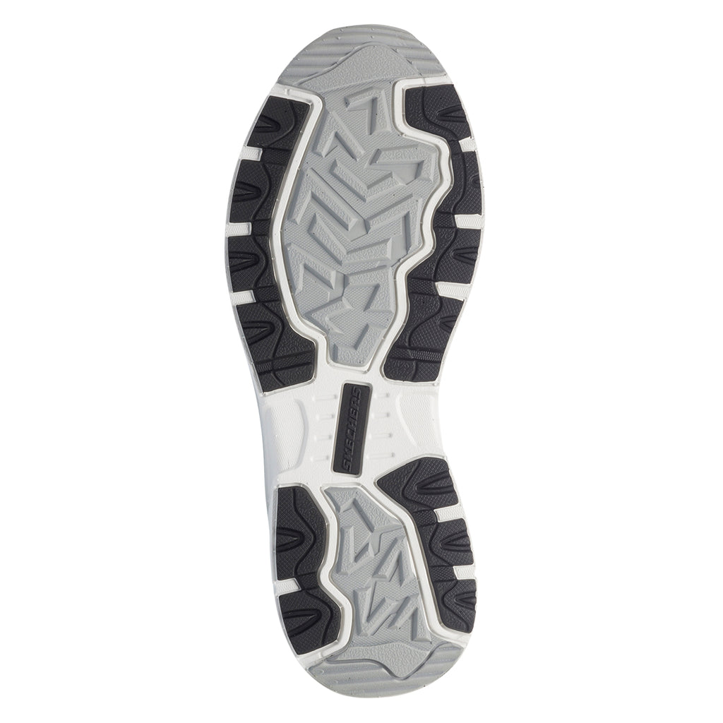 Scarpe da ginnastica Rétro bianche da uomo con soletta Memory Foam Skechers Oak Canyon