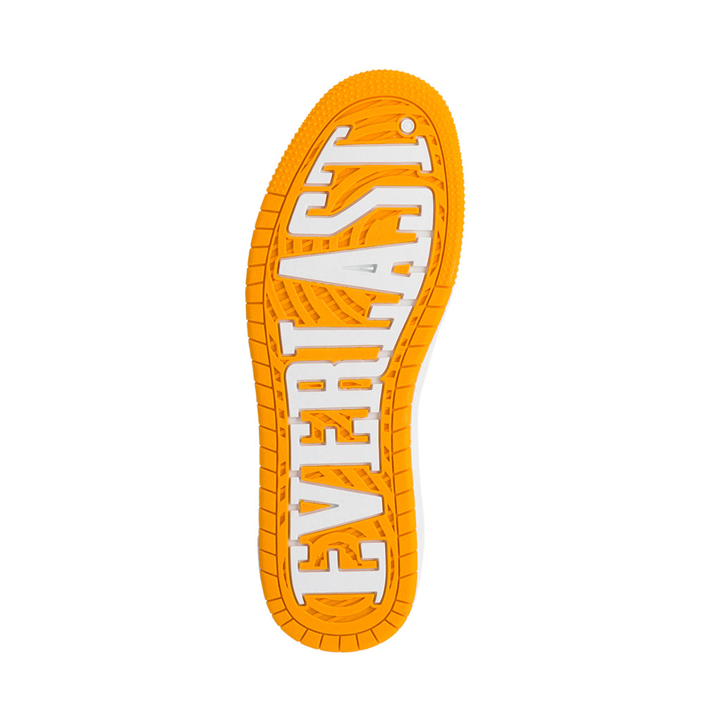 Sneakers da uomo bianche e gialle con logo Everlast