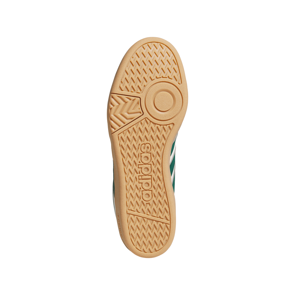 Sneakers bianche e con inserti verdi da Uomo adidas Hoops 4.0