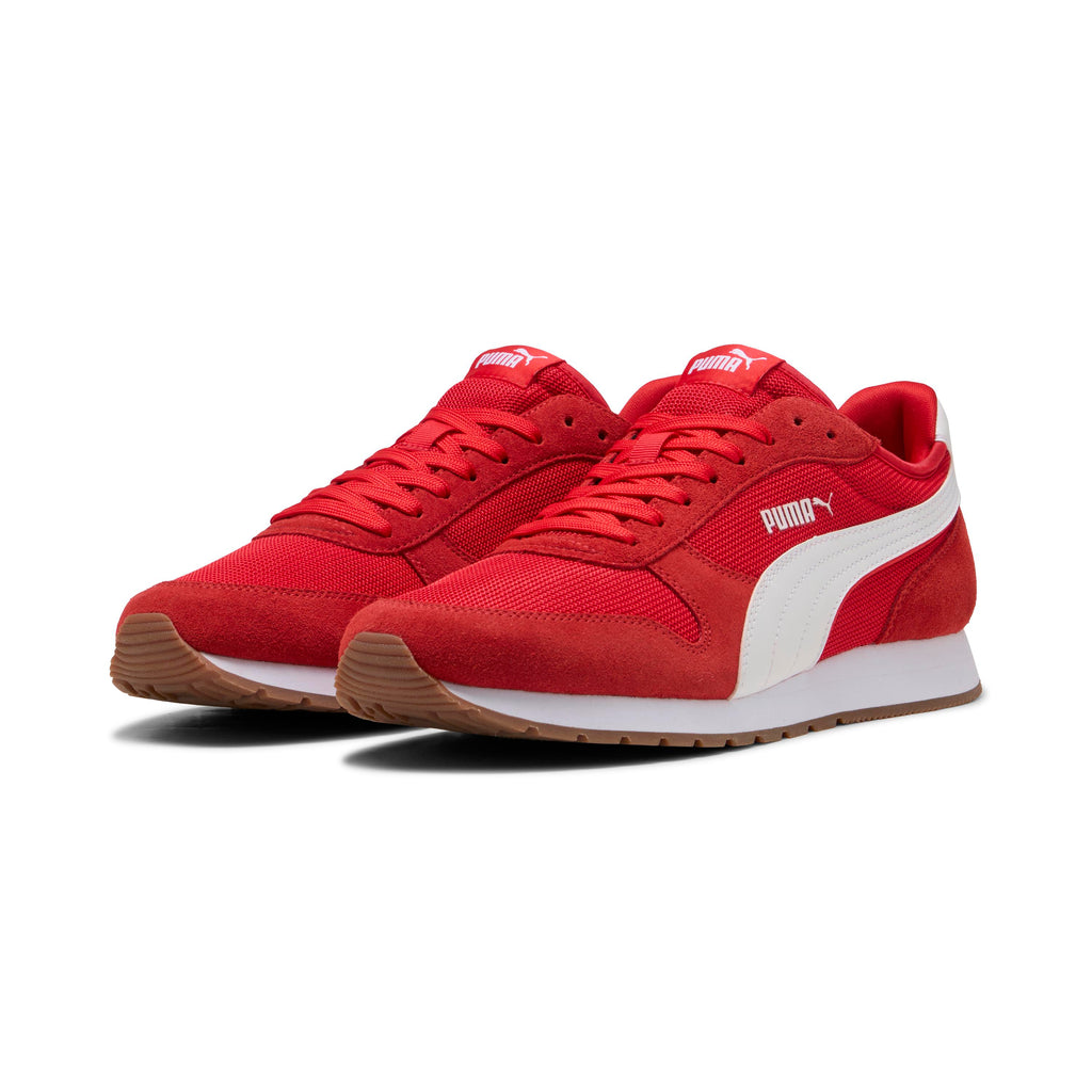 Sneakers Rétro rosse da Uomo in tessuto con logo Puma
