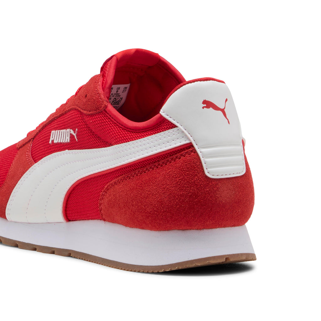 Sneakers Rétro rosse da Uomo in tessuto con logo Puma