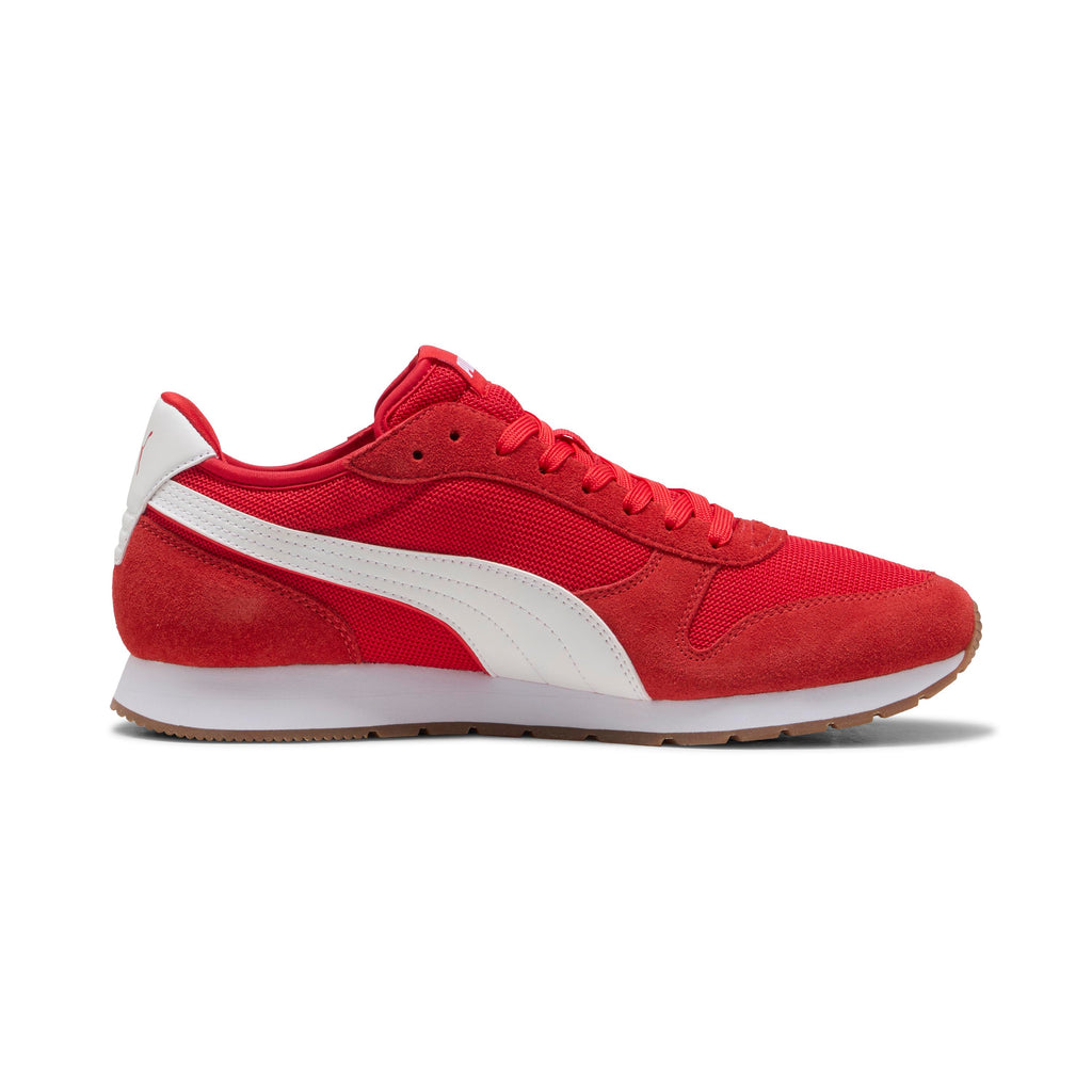 Sneakers Rétro rosse da Uomo in tessuto con logo Puma