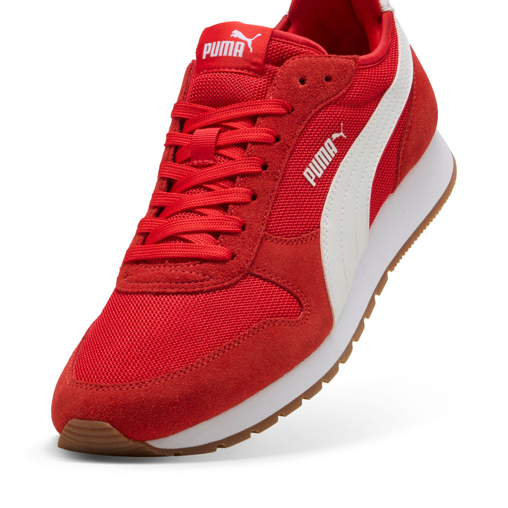 Sneakers Rétro rosse da Uomo in tessuto con logo Puma