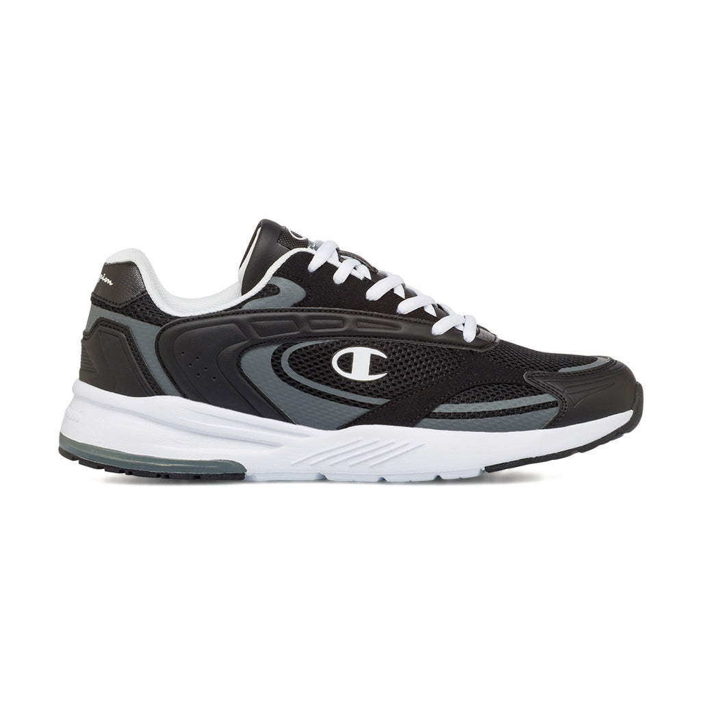 Sneakers nere e grigie da Uomo con logo Champion
