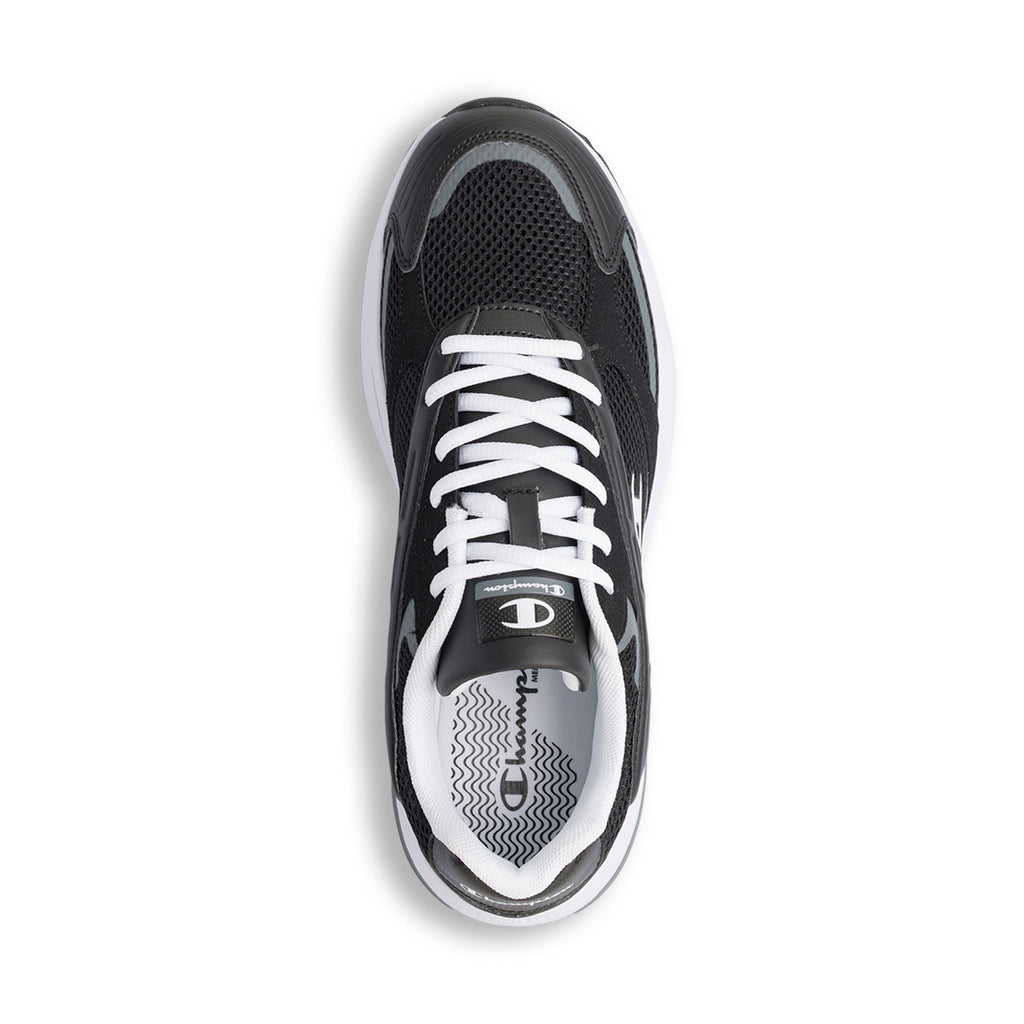 Sneakers nere e grigie da Uomo con logo Champion