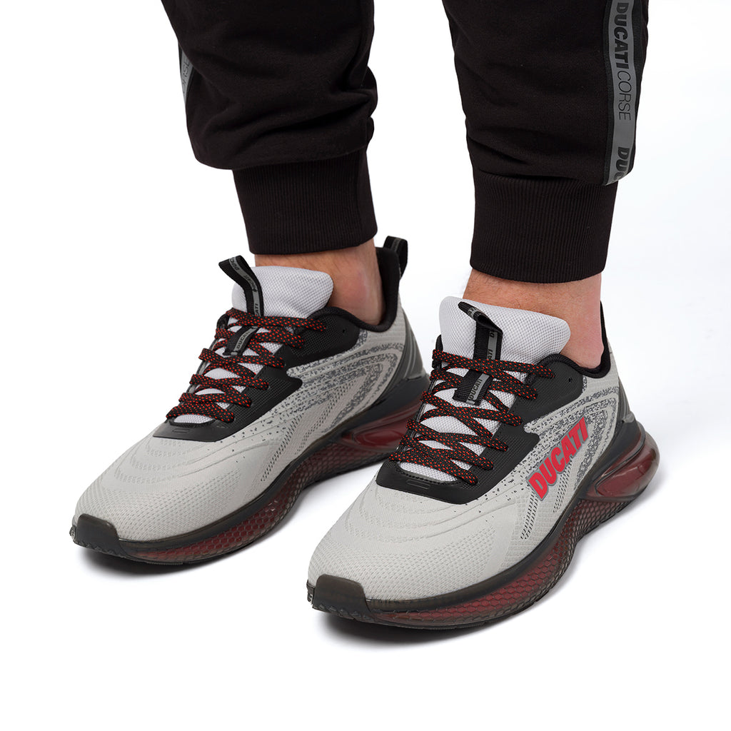 Scarpe sportive grigie da uomo Ducati Road Runner