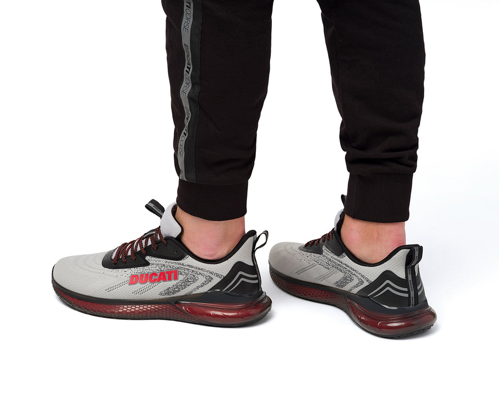 Scarpe sportive grigie da uomo Ducati Road Runner