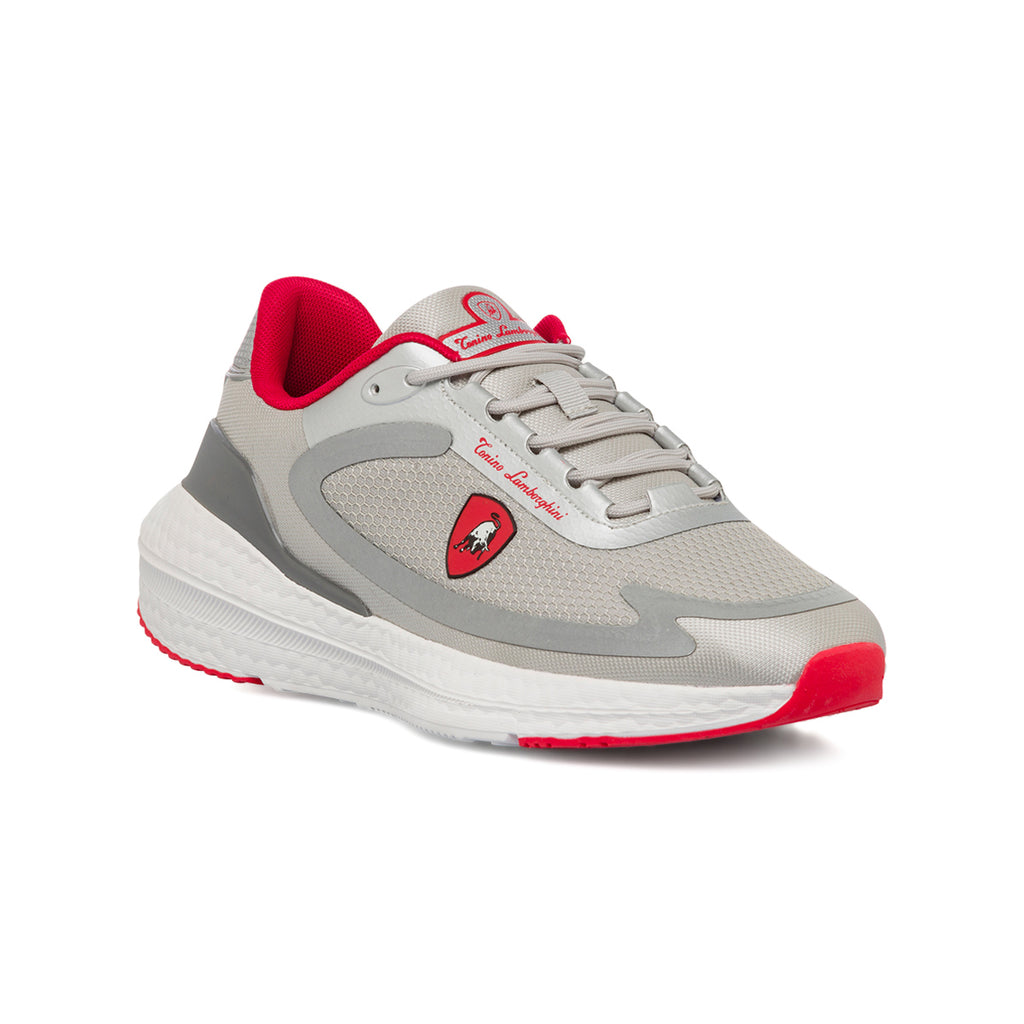 Sneakers grigie da uomo con logo laterale Tonino Lamborghini ThunderPulse Exclusive