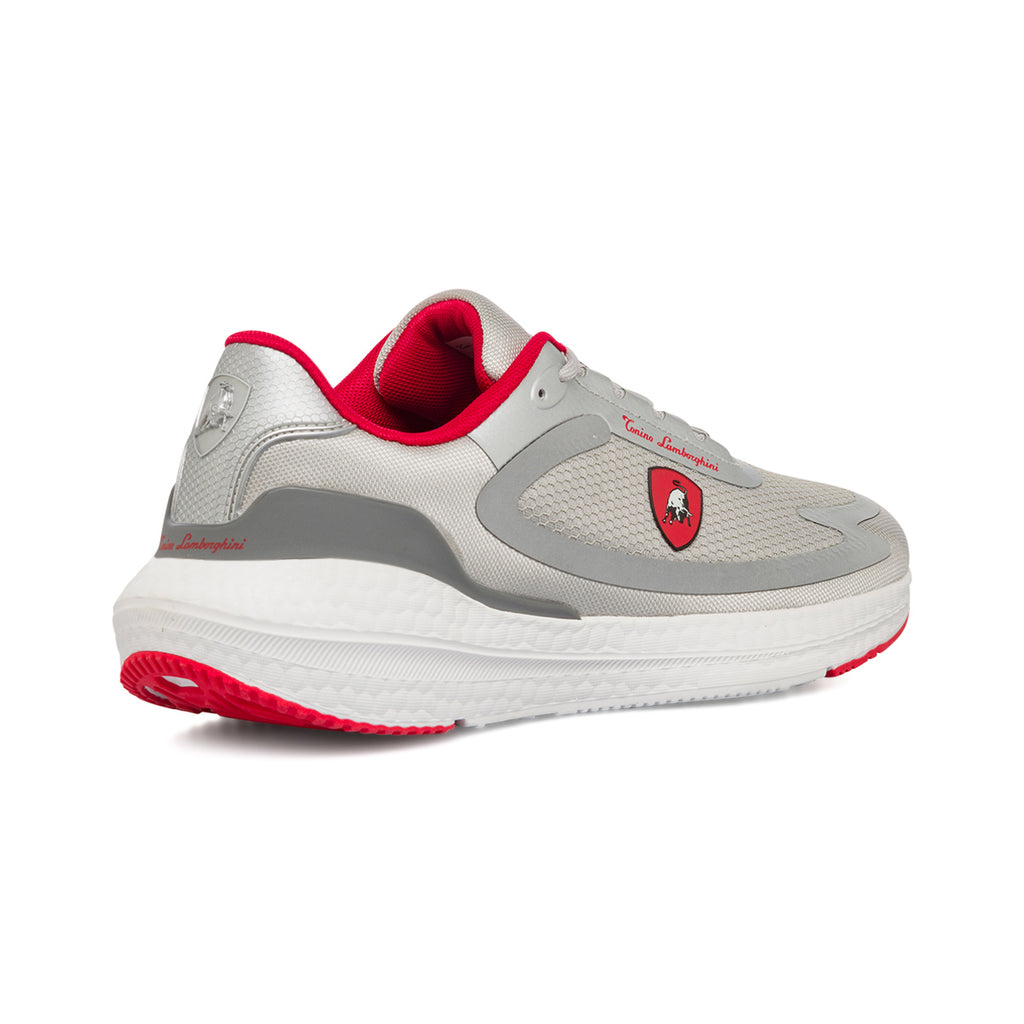 Sneakers grigie da uomo con logo laterale Tonino Lamborghini ThunderPulse Exclusive