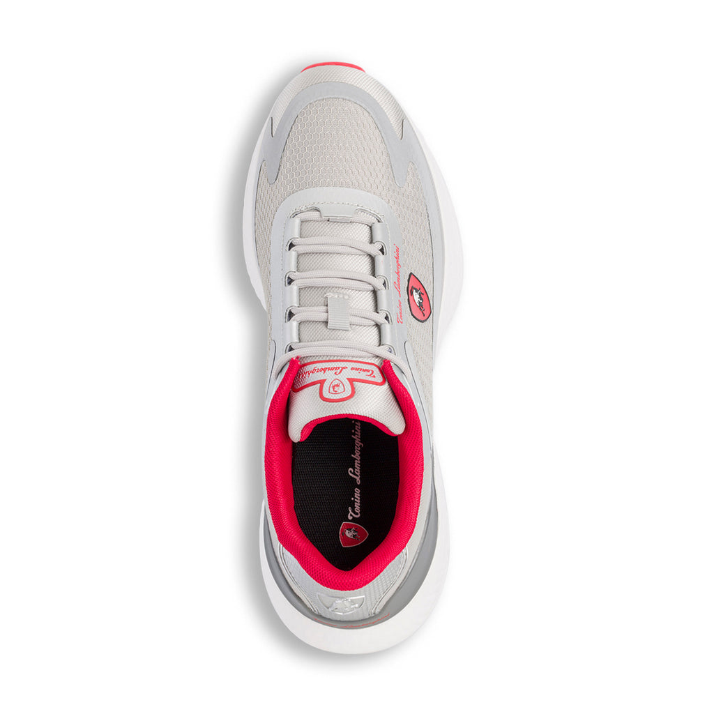 Sneakers grigie da uomo con logo laterale Tonino Lamborghini ThunderPulse Exclusive